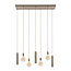 WoonStijl Hanglamp Senso 5+4-lichts Beige