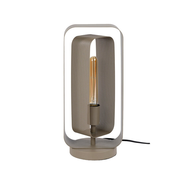 WoonStijl Tafellamp Mesh Rotate 1-lichts Beige