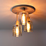 WoonStijl Plafondlamp Sepiora 3L Beige