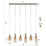 WoonStijl Hanglamp 6L Sepiora Beige