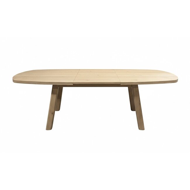 Nijwie Turku eetkamertafel uitschuifbaar 180/240 - Deens ovaal - Natural Oak