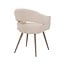 Label51 Eetkamerstoel Pia | Naturel Superb | Taupe Metaal