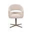 Label51 Eetkamerstoel  Donna | Naturel Superb | Taupe Metaal