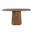 WoonStijl Haltafel Wave Massief mango zand