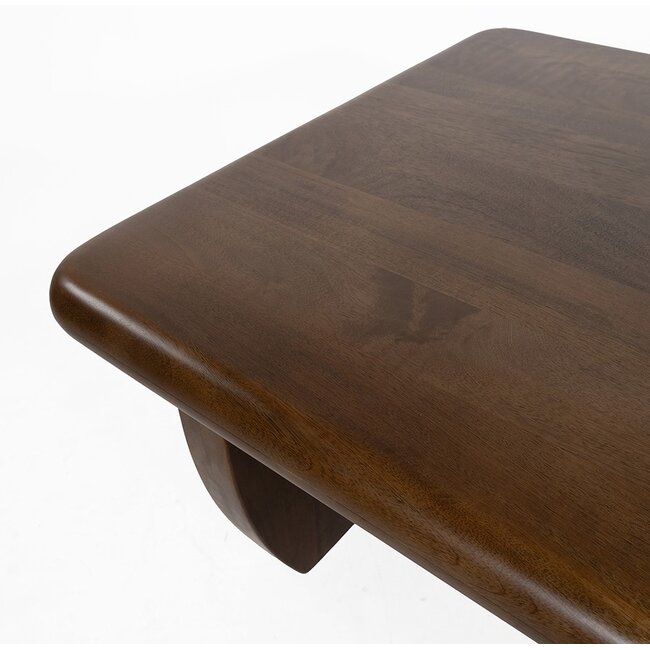 MySons Salontafel Handai 130, Mango Bruin Walnoot