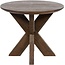 MySons Bijzettafel Gemini Ø50, Acacia Marron Bruin