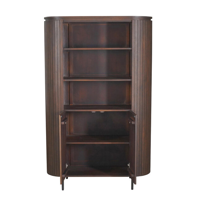 Starfurn Wandkast Solana Bruin Mangohout 115 cm