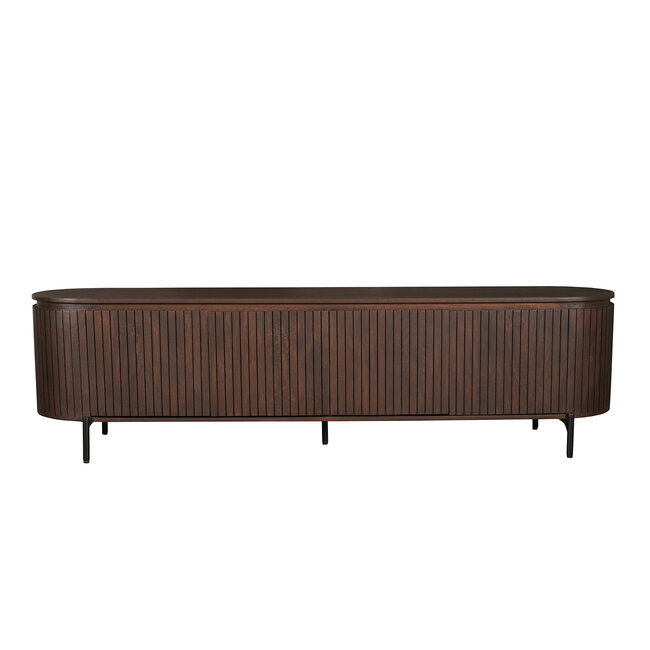 Starfurn Tv meubel Solana Bruin Mangohout 210 cm