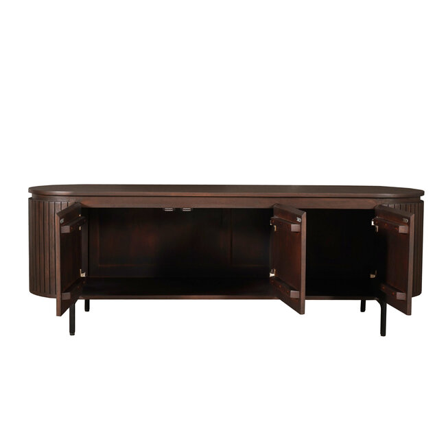 Starfurn Tv meubel Solana Bruin Mangohout 165 cm