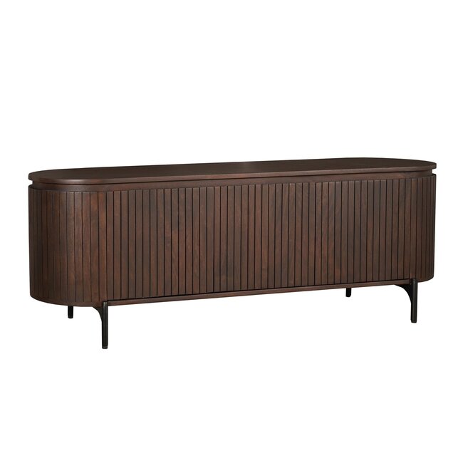 Starfurn Tv meubel Solana Bruin Mangohout 165 cm