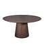 Starfurn Ronde eettafel Solana Bruin Mangohout 130 cm