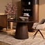 Starfurn Ronde eettafel Solana Bruin Mangohout 130 cm