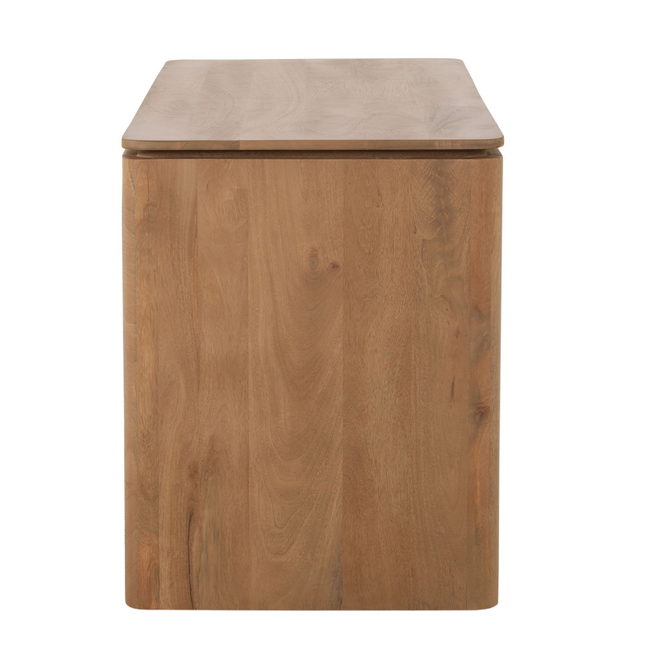 Starfurn Bureau Dallas Naturel Mangohout 130 cm