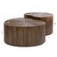 WoonStijl Salontafel Maya Teak niervormig set van 2 teak