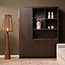 Starfurn Vakkenkast XL Dallas Bruin Mangohout 160 cm