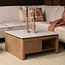 Starfurn Vierkante Salontafel Dallas Naturel Mangohout 80 cm