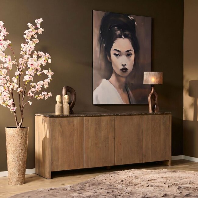 Starfurn Dressoir Dallas Naturel Mangohout 210 cm