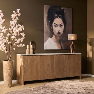 Starfurn Dressoir Dallas Naturel Mangohout 210 cm