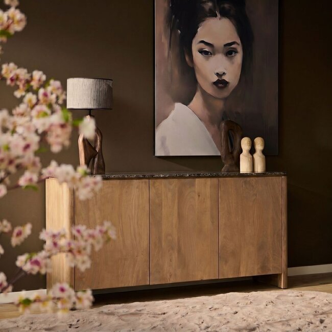 Starfurn Dressoir Dallas Naturel Mangohout 165 cm