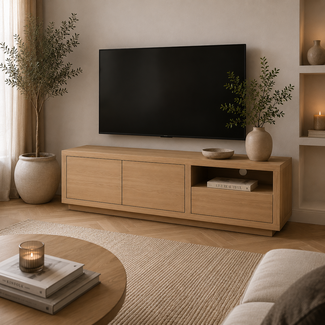 Nijwie TV meubel Tampere 150 cm - Naturel eiken