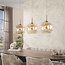 WoonStijl Hanglamp 3 Lichts Sfera beige