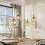 WoonStijl Hanglamp 4+3L Sfera beige