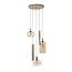 WoonStijl Hanglamp Serene getrapt 5-lichts beige