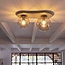 WoonStijl Plafondlamp Bubble 2-lichts Beige