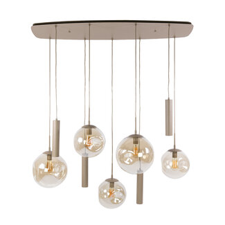 WoonStijl Hanglamp Stellar pendel 5+4-lichts Beige