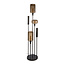WoonStijl Vloerlamp Serene switch getrapt 2+3-lichts Sienna bruin