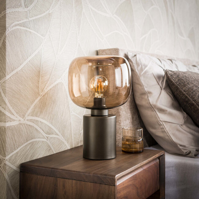 WoonStijl Tafellamp Serene Sienna Bruin