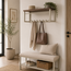 Nijwie Antigua kapstok 64 met hoedenplank en 7 haken - Welcome Home Collection