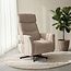 Label51 LABEL51 Elektrische Relaxfauteuil Tampere Naturel Royal Bouclé – Luxe Elektrische Relaxstoel