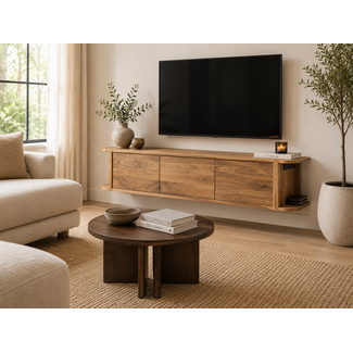 Benoa Salontafel Jade bruin 60 cm