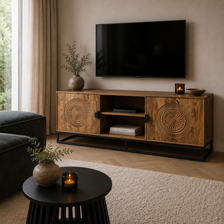 Nijwie TV dressoir Maya mango - 150 cm