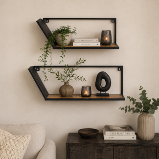Benoa Hangend wandrek set van 2 mango