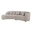 MySofa Novi Hoekbank Licht Grijs Lounge L + 3 zits