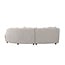MySofa Novi Hoekbank Lichtgrijs 3-zits + Lounge Rechts