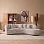 MySofa Novi Hoekbank Lichtgrijs 3-zits + Lounge Rechts