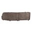MySofa Novi Hoekbank Donker Grijs 3 zits + Lounge Rechts