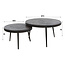 WoonStijl Salontafel set/2 bulky ferro
