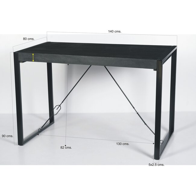 Livingfurn Bartafel Norris Bar Table 140cm