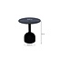 Brix Bijzettafel Brix Isa Zwart 55 cm