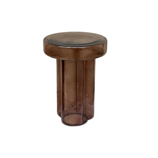 Brix Bijzettafel Brix Lio Smoke Bruin 37cm