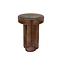 Brix Bijzettafel Brix Lio Smoke Bruin 37cm