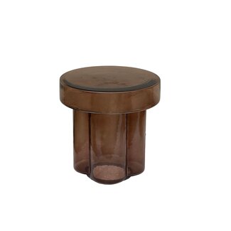 Brix Bijzettafel Brix Lio Smoke Bruin 40cm