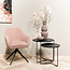 Livingfurn Bijzettafel Mason Zwart/Zwart Set of 2