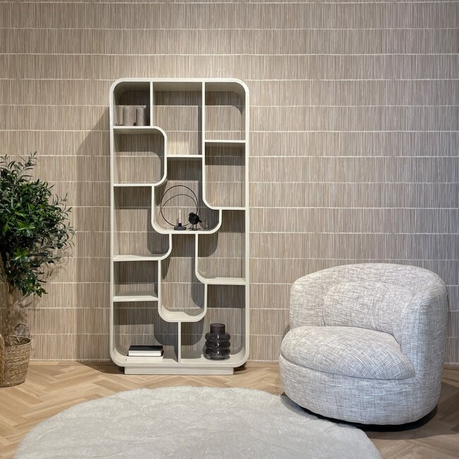 Brix Boekenkast Brix Logan Off White