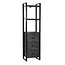 Livingfurn Boekenkast Norris 3 laden 55 cm