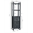 Livingfurn Boekenkast Norris 3 laden 55 cm